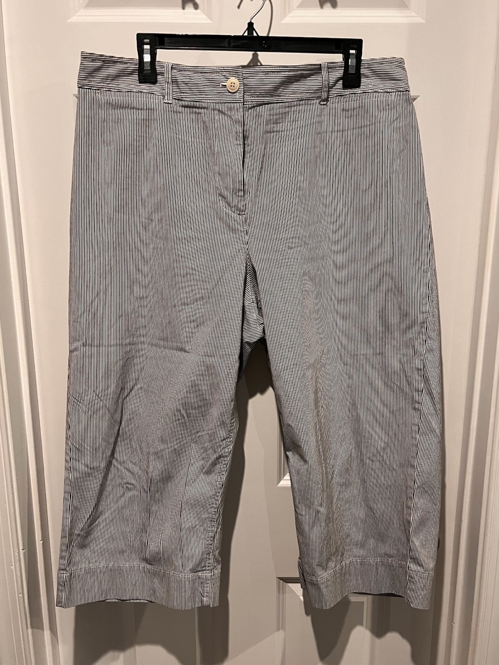 Women’s Talbots Plus Size Petite Wide Leg Crop Chino Pants